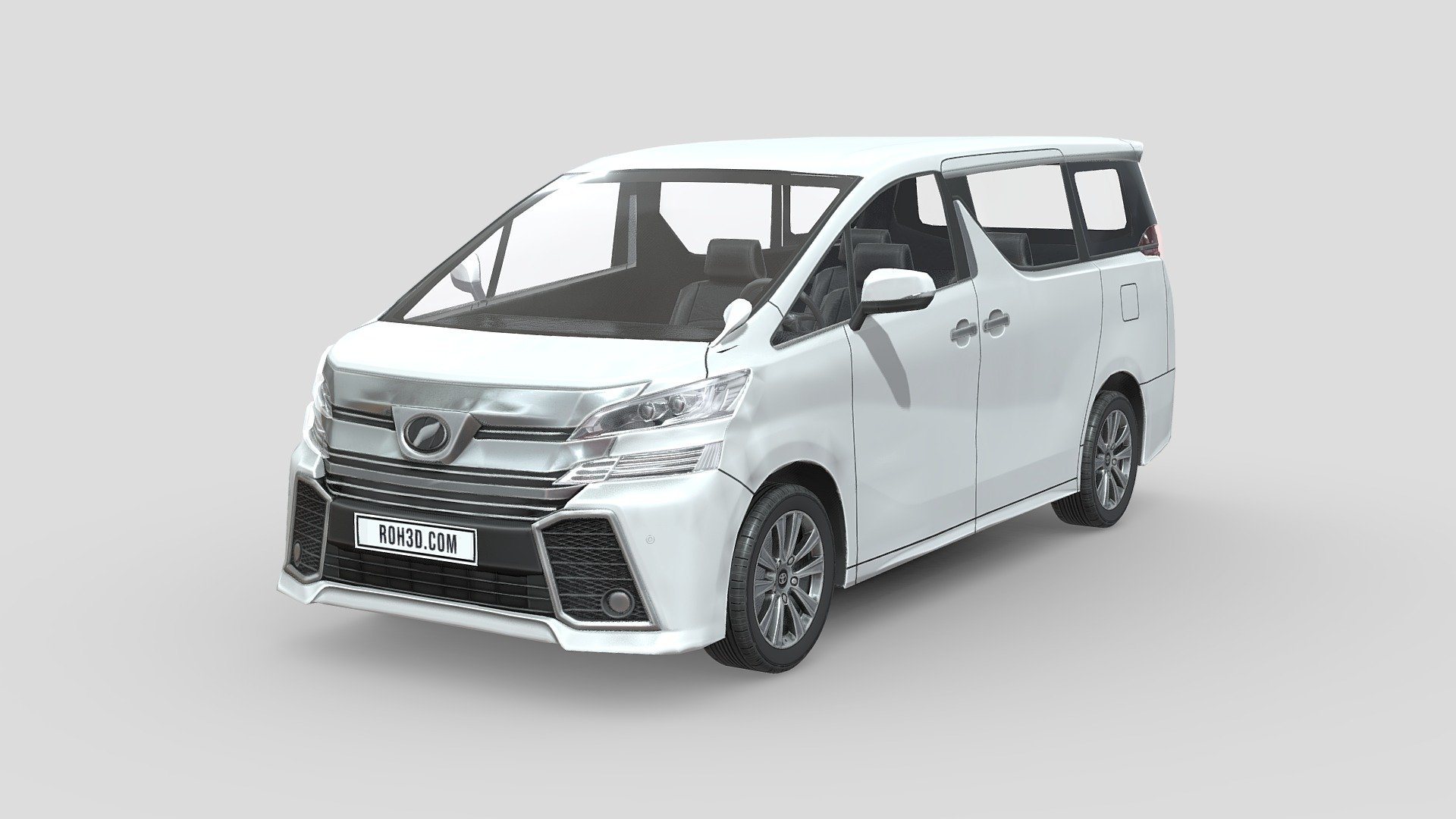 Menggali Kedalaman: Eksplorasi Model 3D Toyota Alphard/Vellfire dan Potensinya