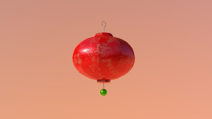 Chinese Ancient Lantern 3D Model