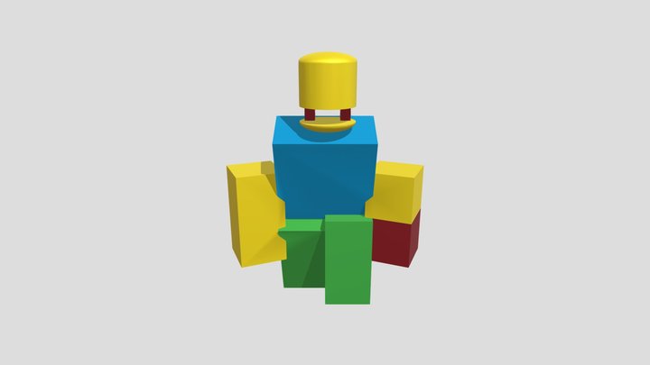 Spooky noob 3D Model