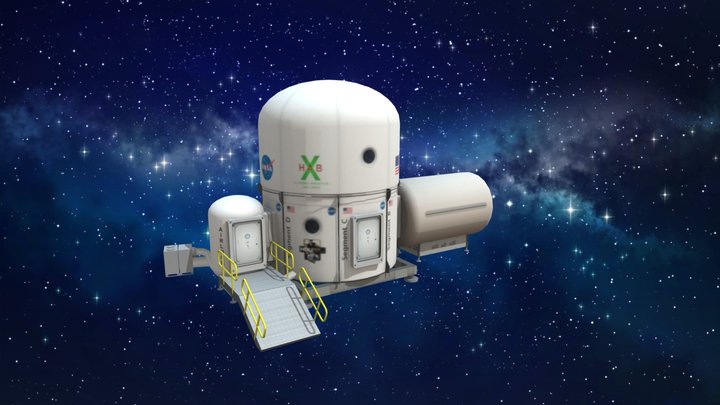 NASA HDU—Habitat Demonstration Unit 3D Model