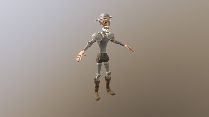 Quijote 3D Model