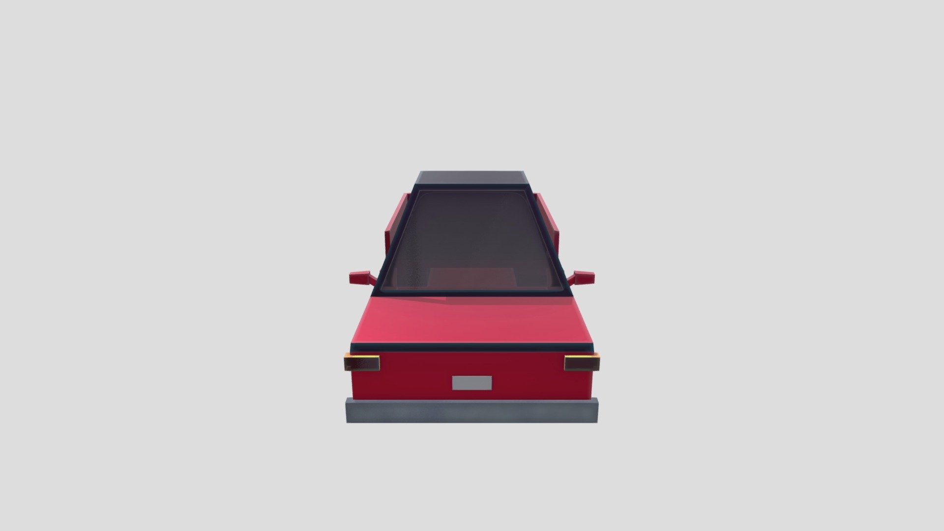 LOW POLY OPEN BACK CAR - 3D model by wedadmohy [1641383] - Sketchfab