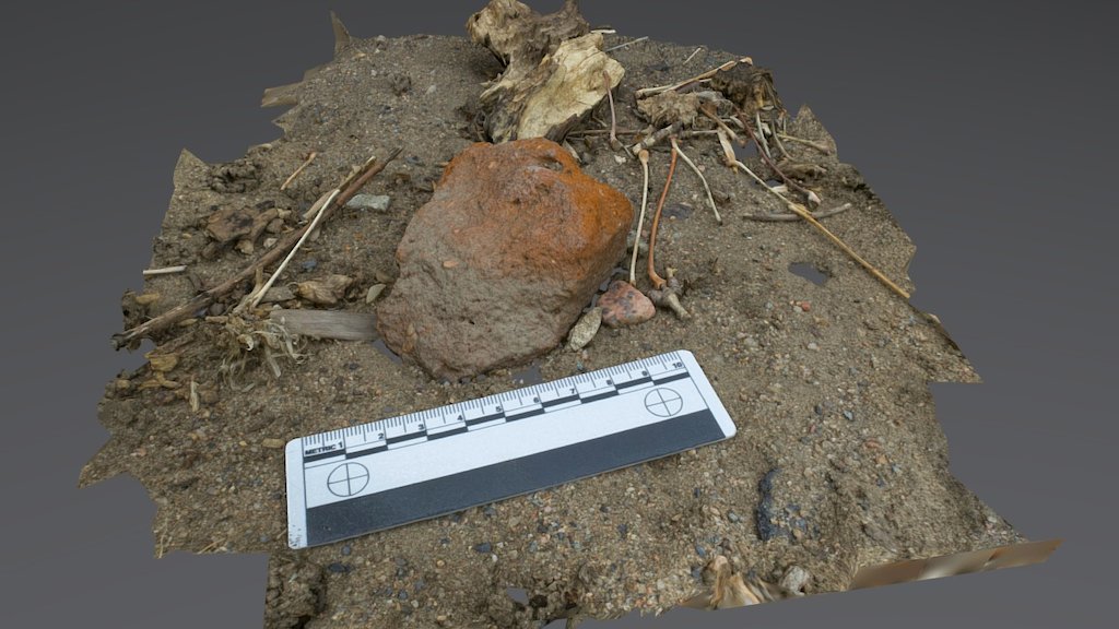 Rock - Macrophotogrammetry for VR Test 1