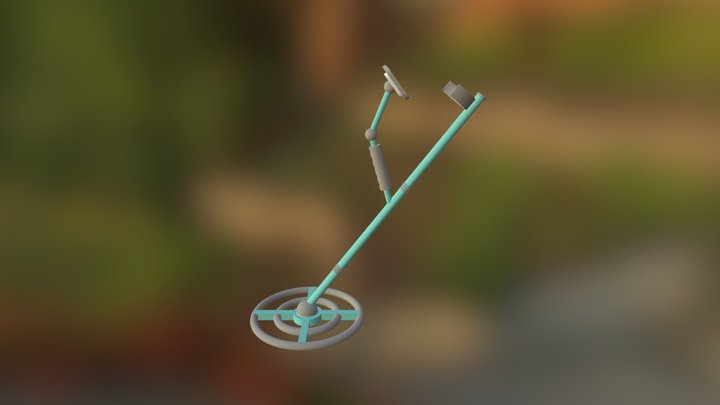 Metal Detector For I Phone Case 3D Model