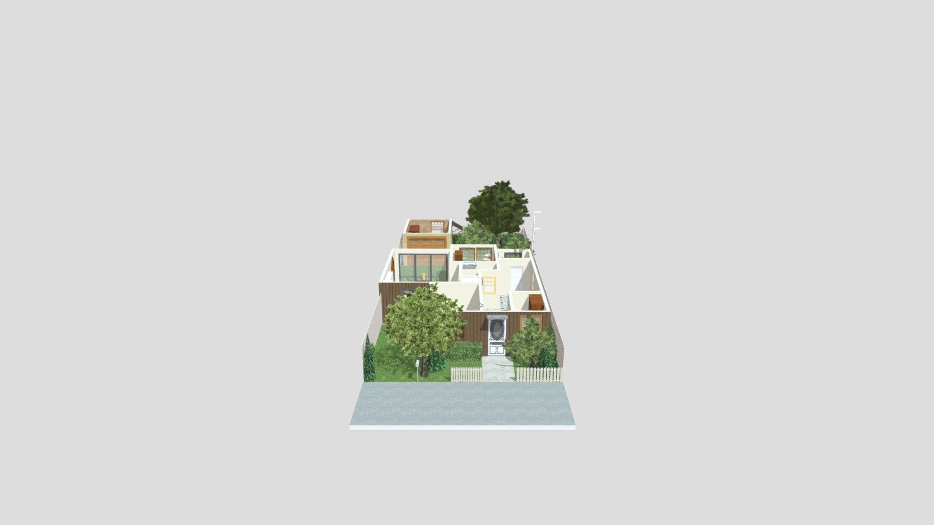 Super Small Flip Home