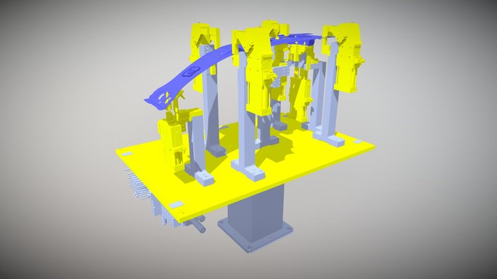 Welding Station 3D Model
