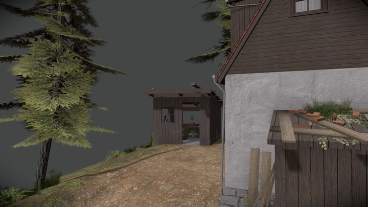 DAE Diorama - Forest Loner 3D Model