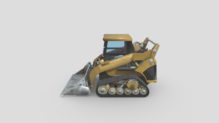 SkidLoader 3D Model