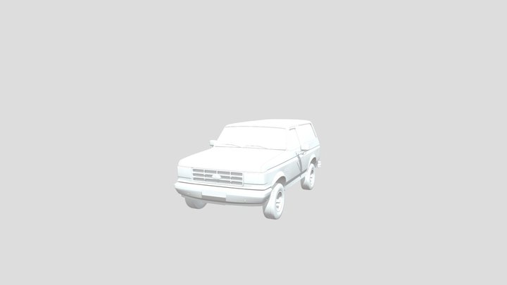 1987 Ford Bronco 3D Model