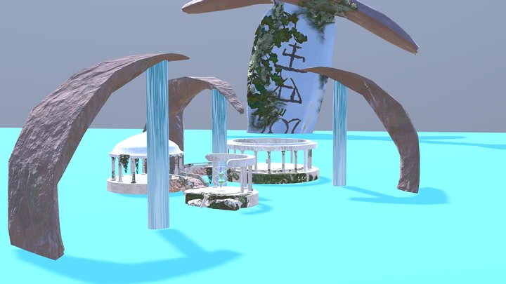 Lost Shrine - Environment 3D Model