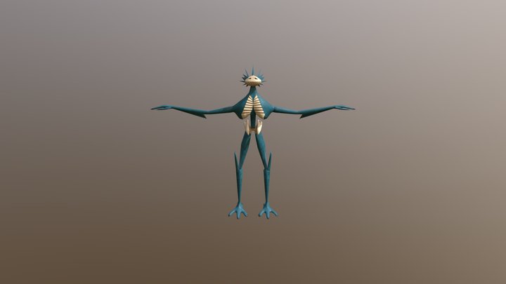 Voodoo monster 3D Model