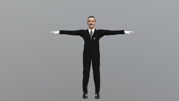 Mr Panpan 3D Model