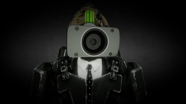 Exo-Armor Speakerman (MonsterUp) – Modello 3D gratuito STL