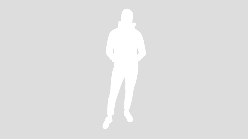 Guy In Cap And Hoodie