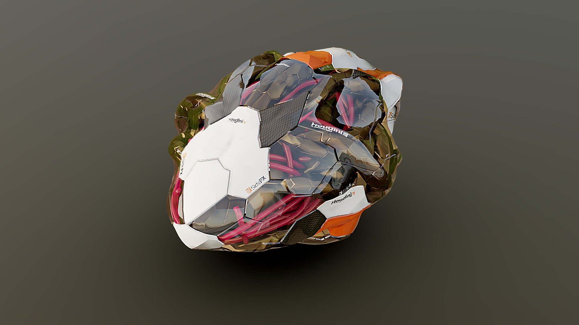 Procedural Hard Surface Modeling Test 17.003