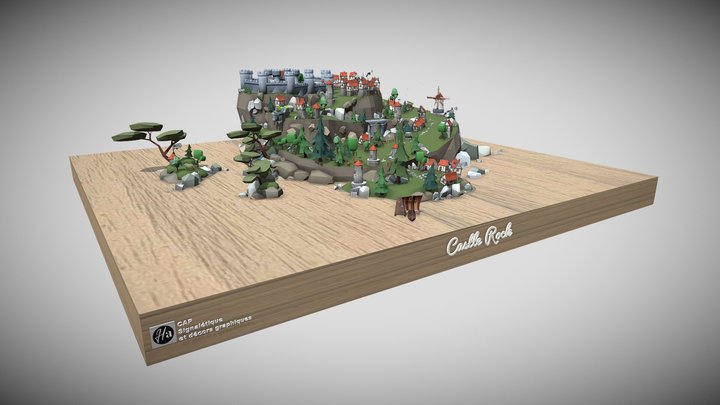 CAP SDG C.R. 3D Model