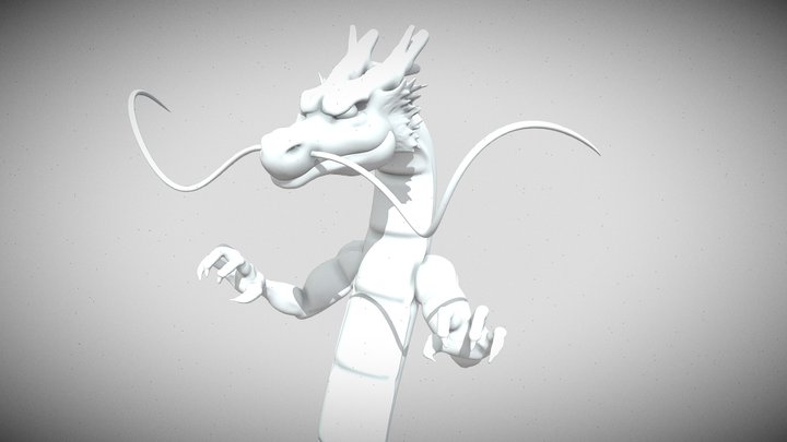 Célula de desenho animado da versão Dragon Ball Sharu Seru Silu Siru Seru Q  Modelo 3D - TurboSquid 1800456