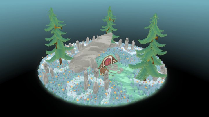 Grassy Plains 3D Model
