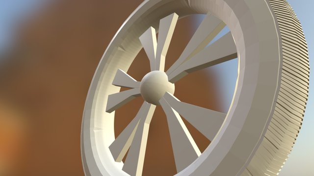 Wheel, exercise 2 3D Model