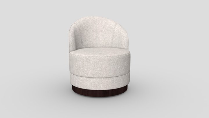 34476 Camden Lounge Chair 3D Model