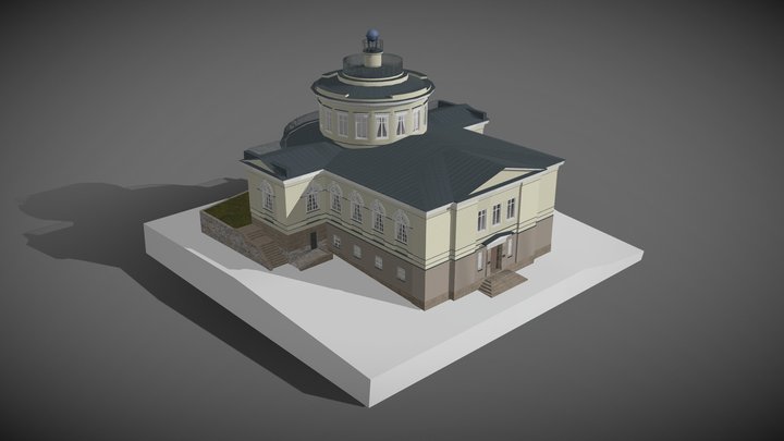 Turku Observatory - 1827 3D Model