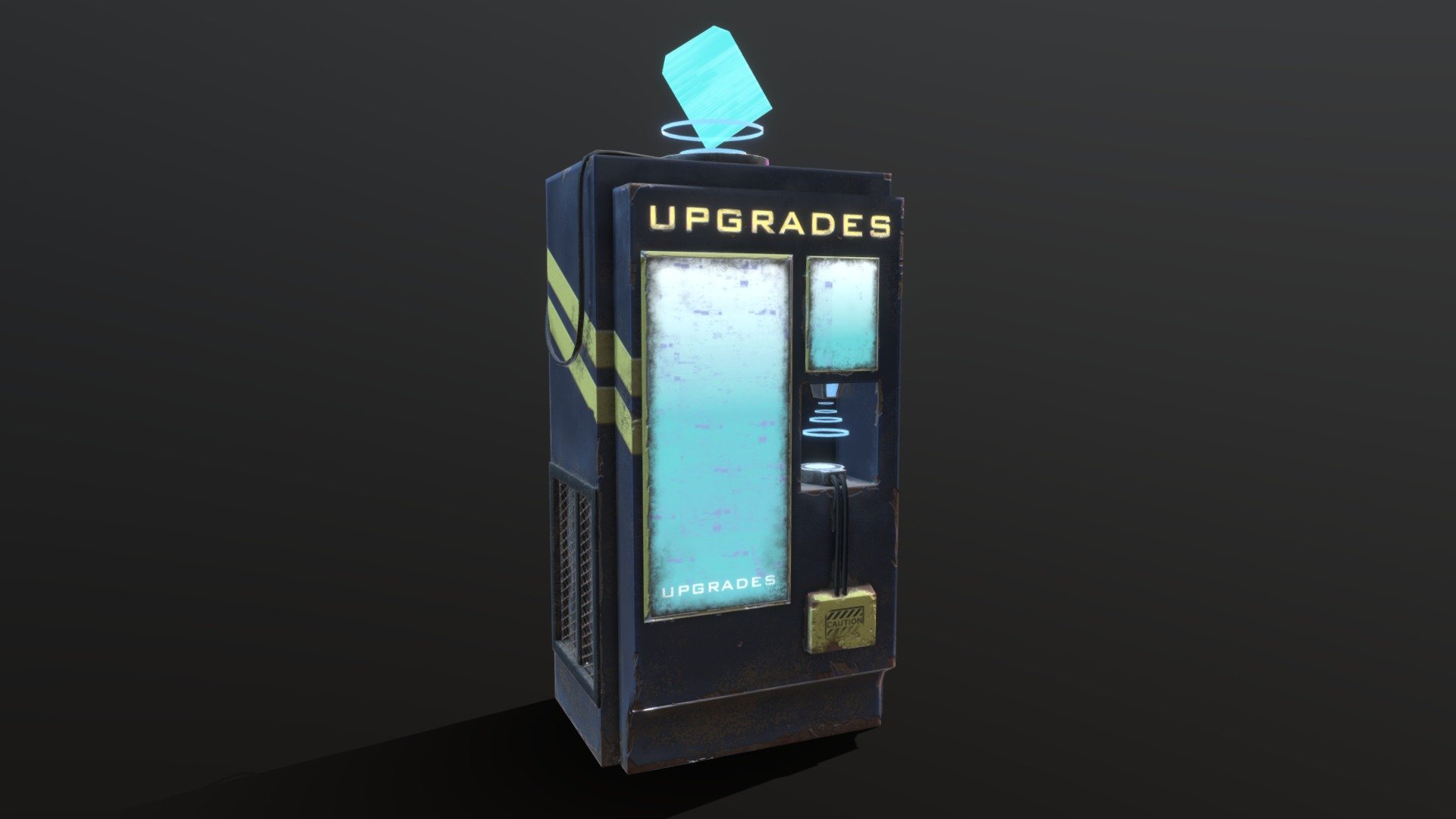 Cyberpunk Vending Machine Gun