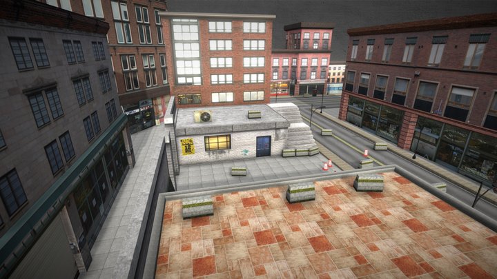 roof top 3D Model