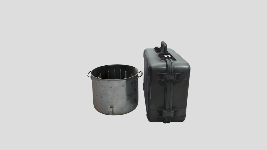 Pot and protective case