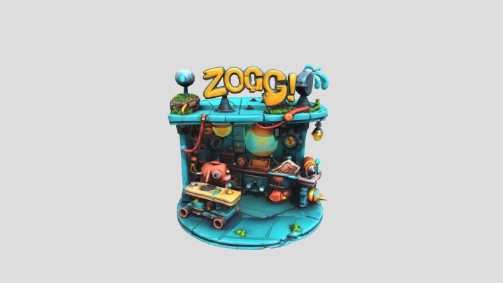 Zoogi Roll Arena - Workshop 3D Model