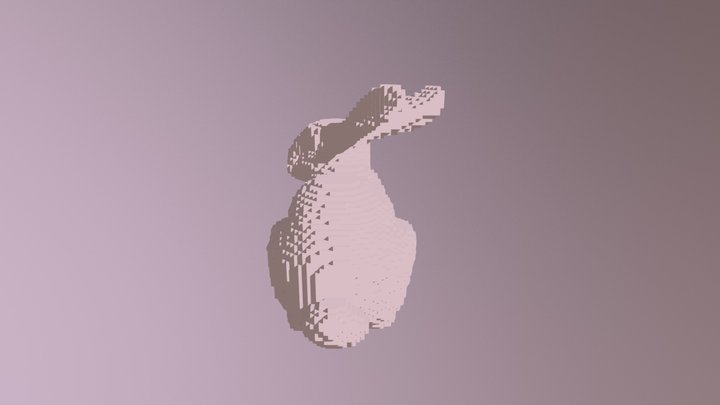 Bunny64 3D Model