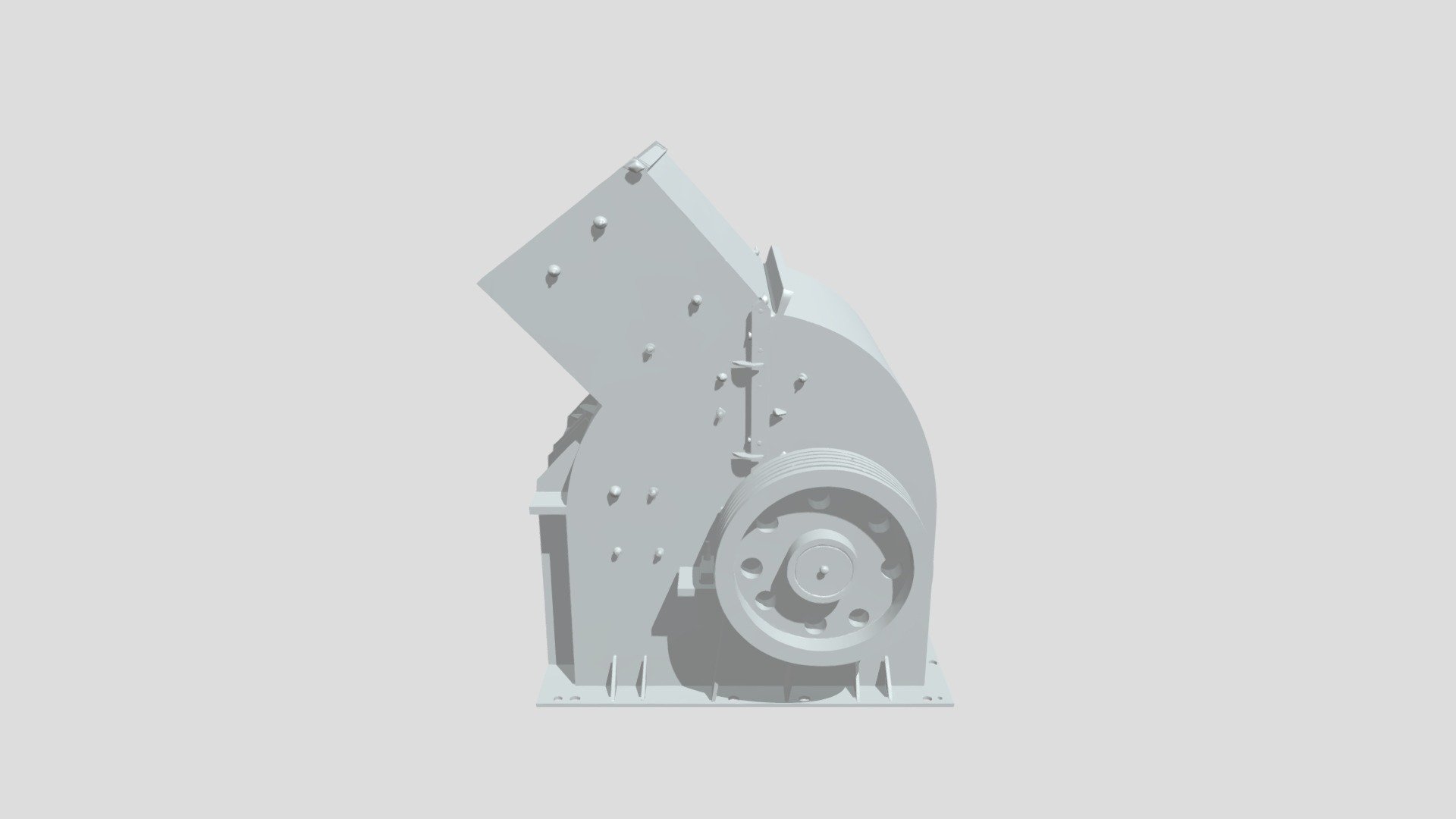 blue industrial crushing machine - 3D model by aldrinxavier1997 ...