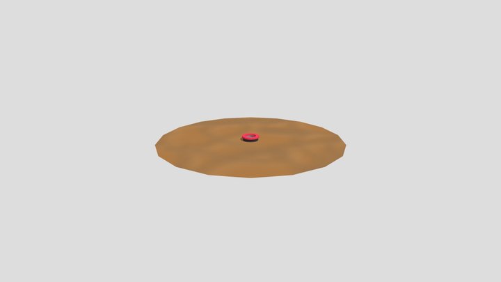 Underground Military Airbase 3D Model