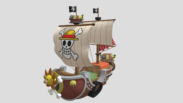 Thousand Sunny 3D Model