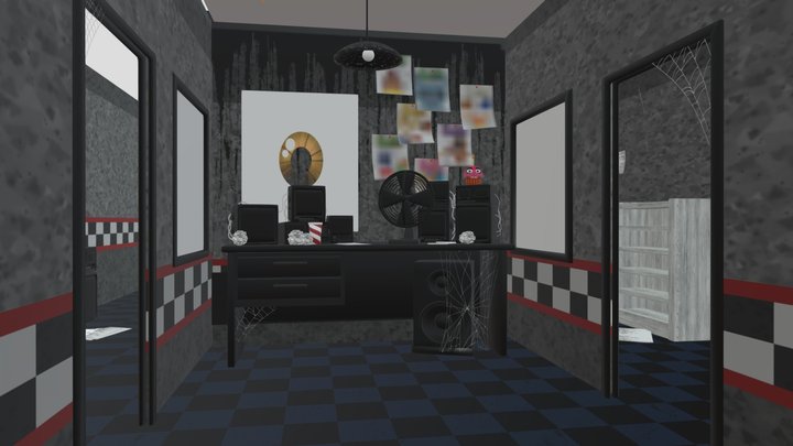 Office fnaf 1 3D Model