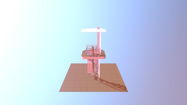 3rd staircase 3D Model