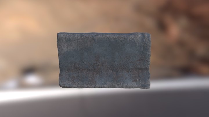 Concrete Block 3D Model