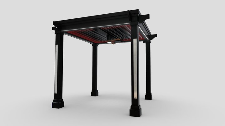 OE Louvered System 3D Model