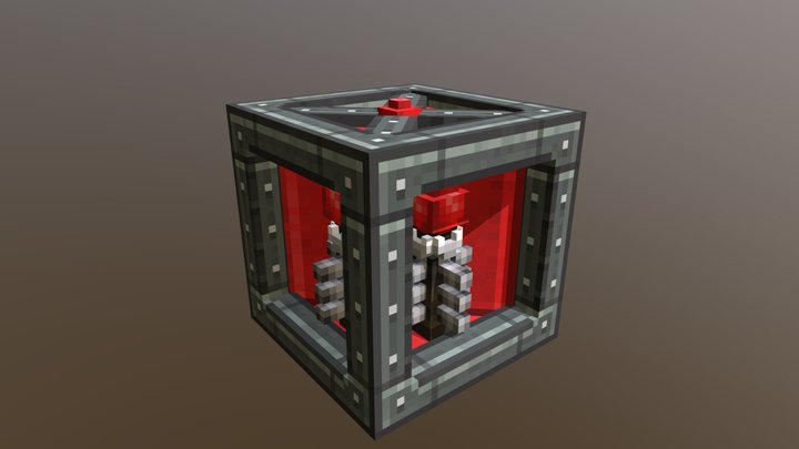 Redstone Block 3D Model