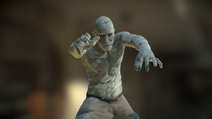 Zombie Walk Test – Gratis 3D-model STL