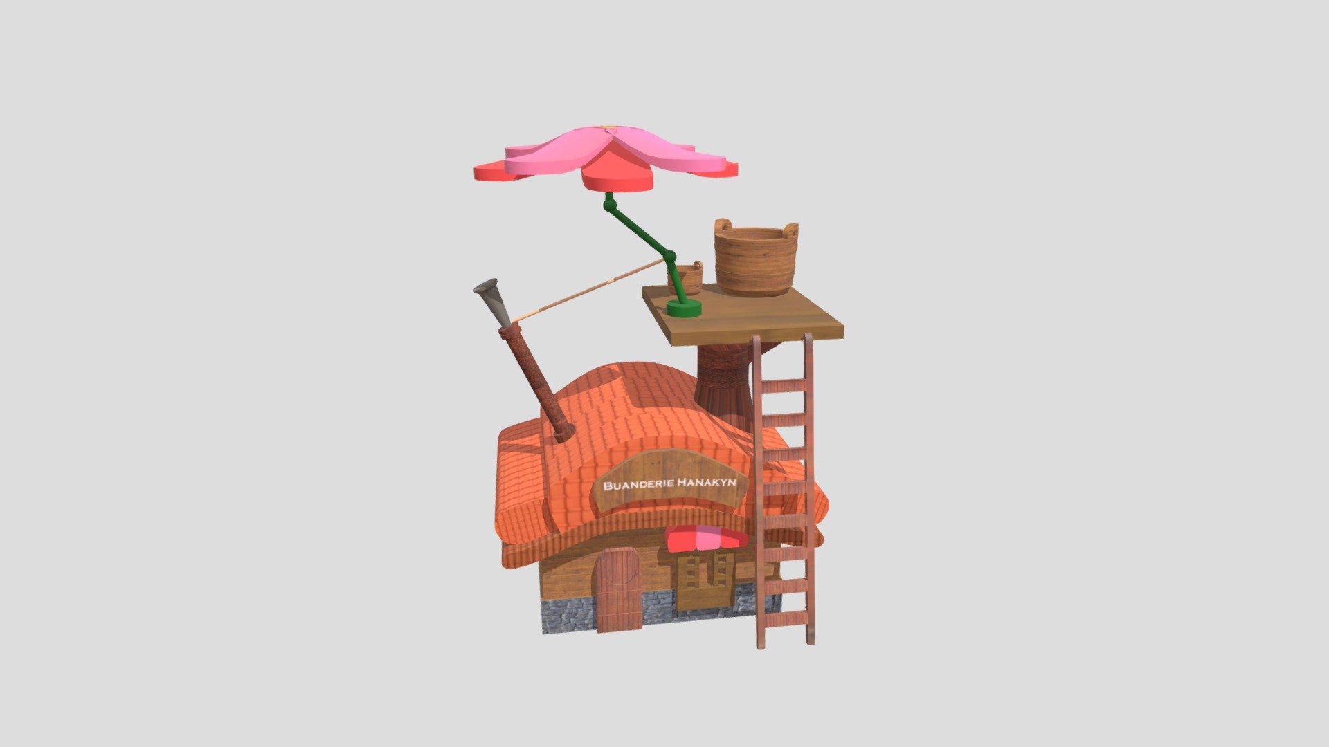 La buanderie d'un petit gobelin