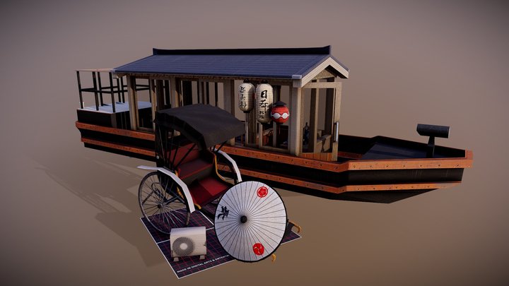 ASSIGNMENT: 5 finished Props 3D Model