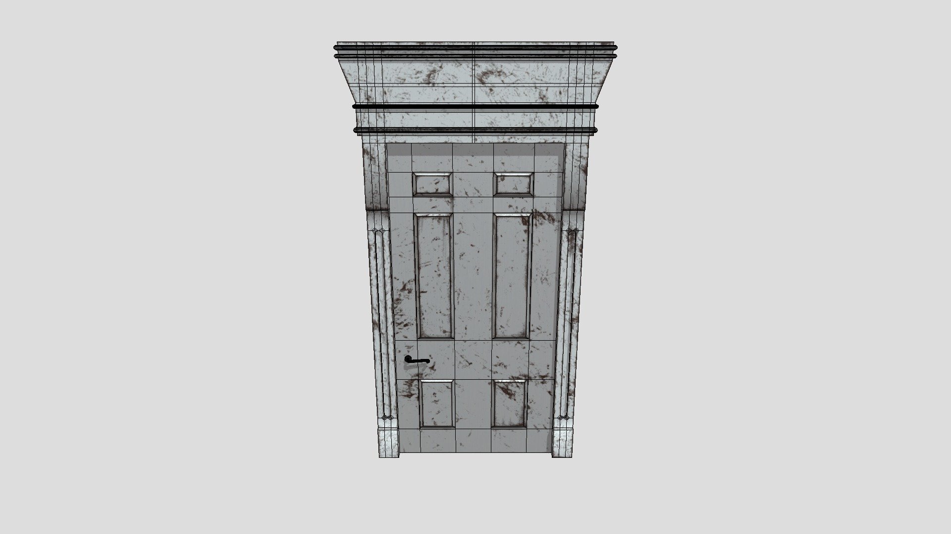 Door with Frame - Download Free 3D model by Vulksell [16619a7] - Sketchfab