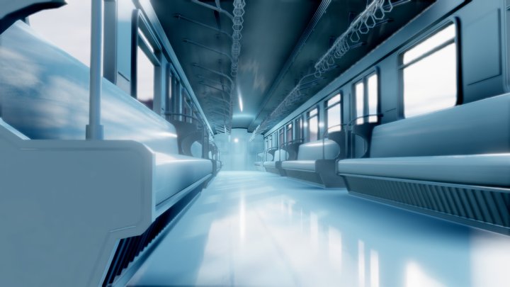 Train - Modular Object 3D Model