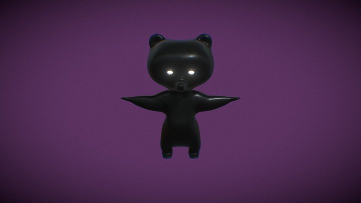 Spooky bear 3D Model