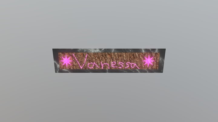 NamePlate 3D Model