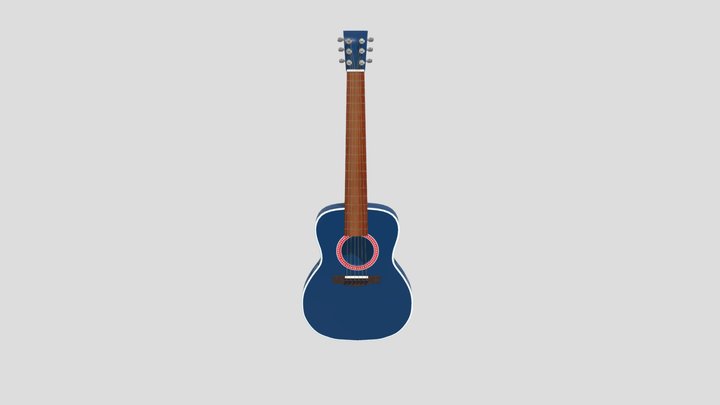 Guitar 3D Model