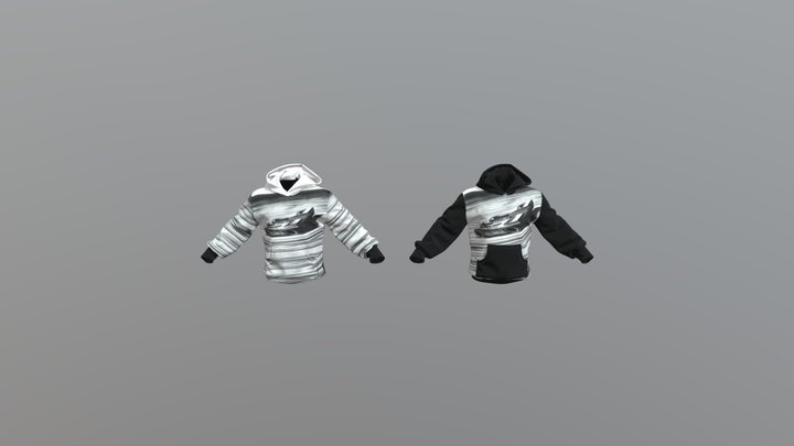 Hoodie3 3D Model