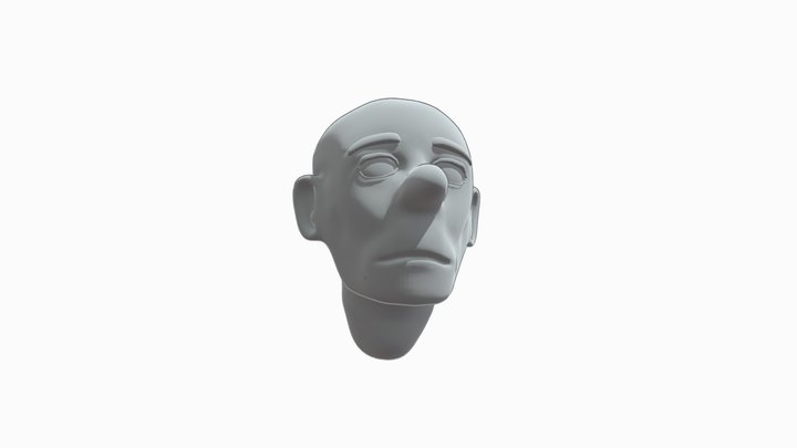 head_027 3D Model