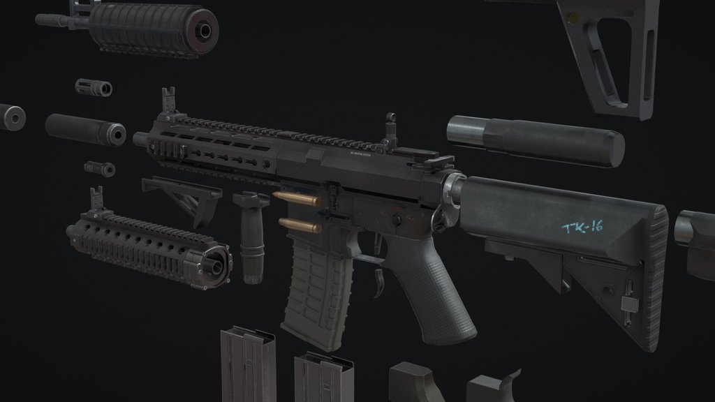 Free - M4 Modular Kit Gun