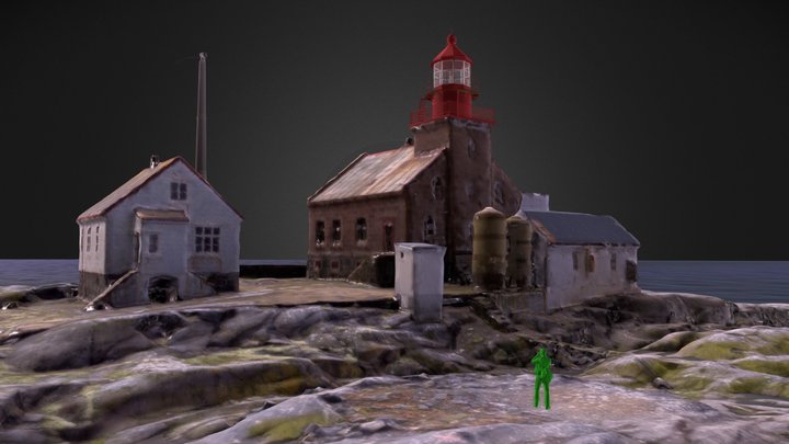 Faro de Torbjørnskjær - Oslo 3D Model